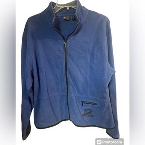 G gear for sports blue eiu ladies full zip up top xl extra large jacket